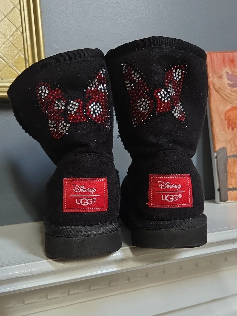 Disney X Ugg INSPIRED Girls boots Size 2
